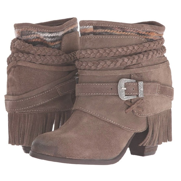 naughty monkey Shoes - Upcycled Ankle Boots